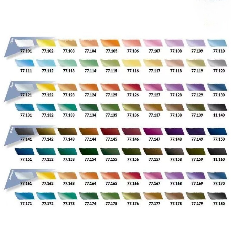 Su Bazlı Metalik Boya Seti 4 R - Metallic Paint Set incelemesi ve fiyatı
