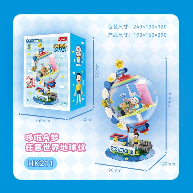JAKI Doraemon Lisanslı Küre Ya - Model Kit Plastic incelemesi ve fiyatı