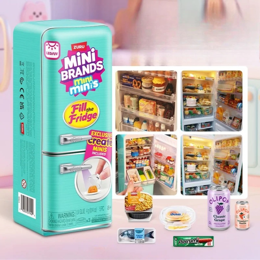ZURU 5 Sürpriz Mini Buzdolabı  - Model Kitchen Set Pvc incelemesi ve fiyatı