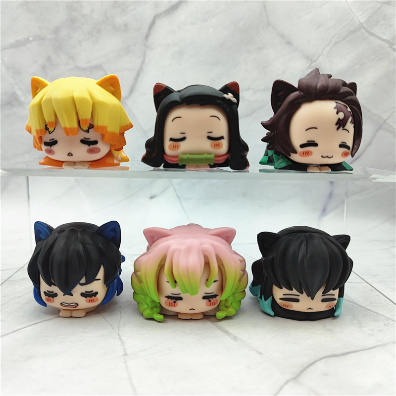 6 adet/1 takım Anime iblis Say - Model Kit Nezuko incelemesi ve fiyatı