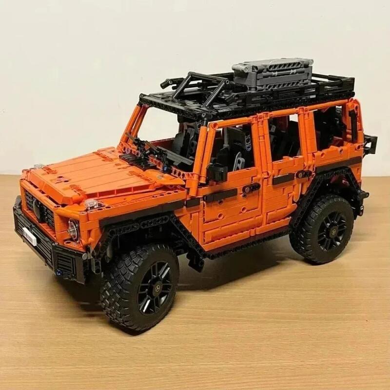 Turuncu arazi aracı G500, evde - Model Kit Plastic incelemesi ve fiyatı